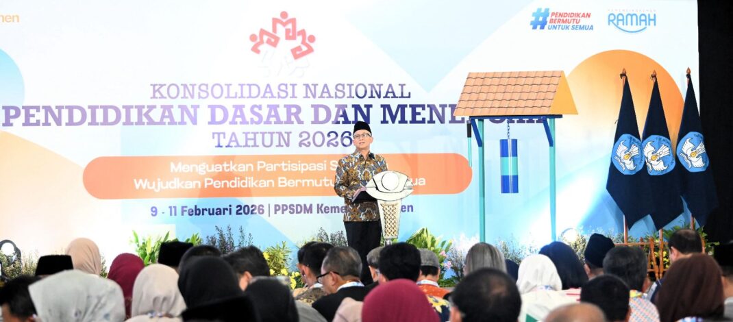 Konsolnas 2026: Kemendikdasmen Terima Rekomendasi Sembilan Komisi Penguatan Kebijakan Pendidikan